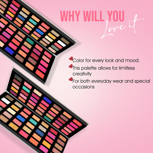 Colors Queen 70 Color Eyeshadow | 105 Gram