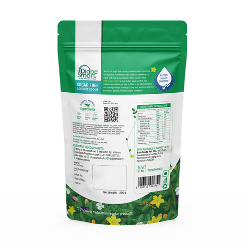 DiabeSmart Sugar Free Coconut Cookies