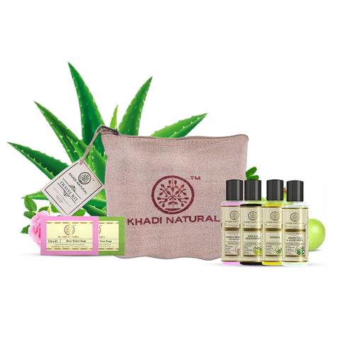 Khadi Natural Travel Kit