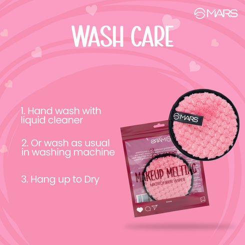 Mars Makeup Melting | Microfiber Wipes