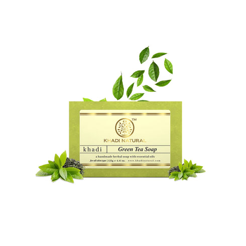 Khadi Natural Herbal Greentea Soap
