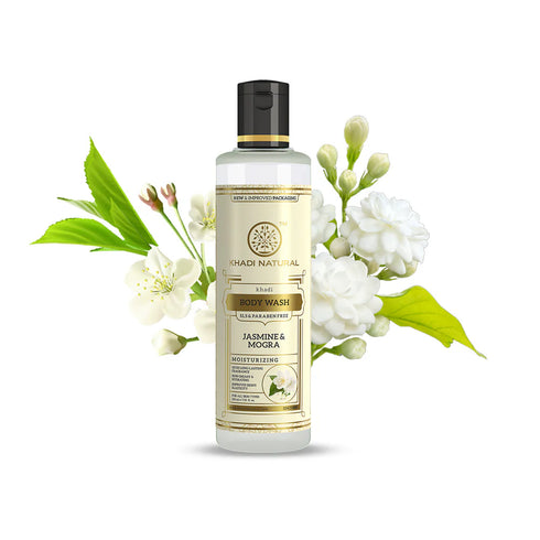 Khadi Natural Jasmine & Mogra Herbal Body Wash 210g