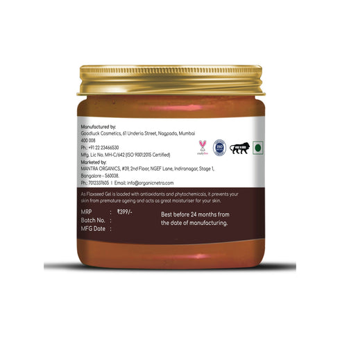 Mantra Organics Pure Flaxseed Hair Gel