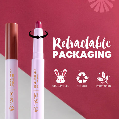 Mars Double Trouble Lip Crayon