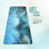 Wiselife PU Printed & Natural Rubber Yoga Mat - 6mm Deep Ocean