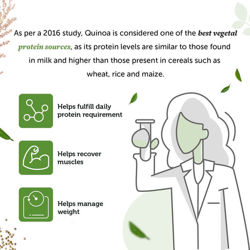 Neuherbs Raw Unroasted White Quinoa