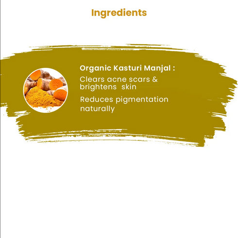 Dhathri Ayurveda Kasthuri Manjal Powder|100g