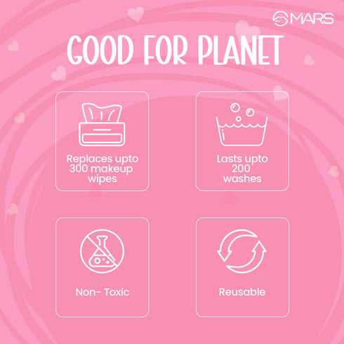 Mars Makeup Melting | Microfiber Wipes