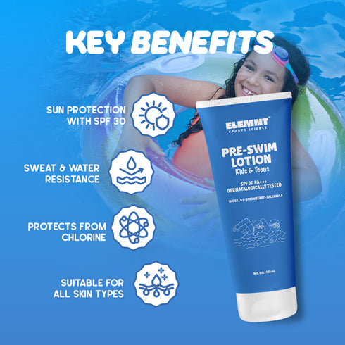 Elemnt Pre-swim lotion with SPF 30 and Teens