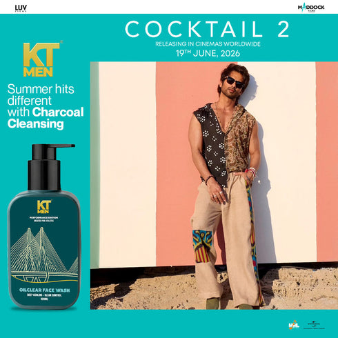 KT Men Cocktail 2 edition Oil Clear Face Wash