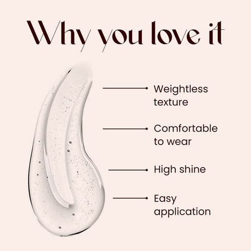 Mars Clear Quartz Lip Gloss