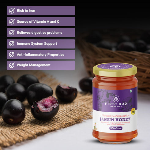 First Bud Organics Jamun Honey