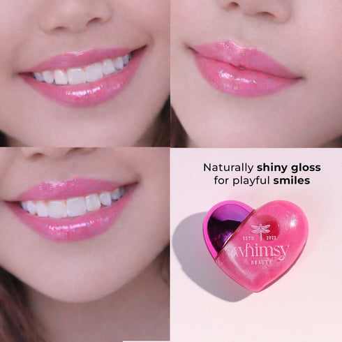 Whimsy Beauty Pink Glitter Gloss