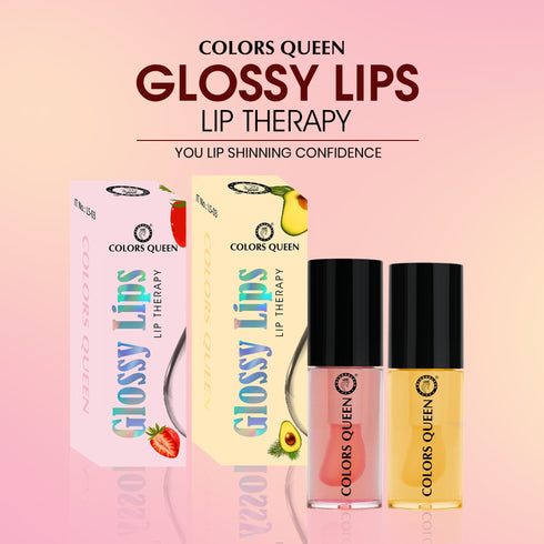 Colors Queen Glossy Lips Lip Therapy with Smooth High-Shine Finish