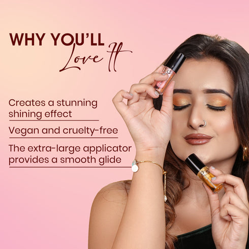 Colors Queen Glossy Lips Lip Therapy with Smooth High-Shine Finish