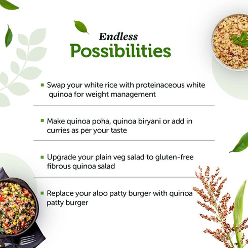 Neuherbs Raw Unroasted White Quinoa