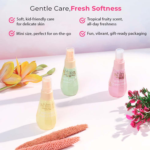 Whimsy Beauty Mini Tropical Bloom Body Mist Kit for Kids & Teens