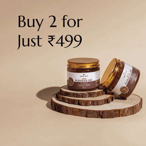 Mantra Organics Pure Flaxseed Gel Combo
