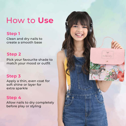 Whimsy Beauty Sweet Shine Nail Kit