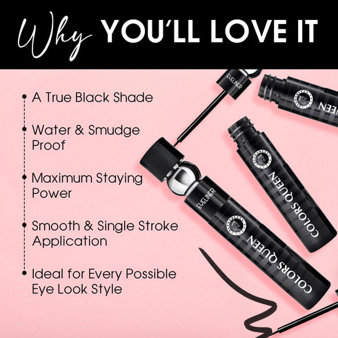 Colors Queen CQ Stack Eyeliner | 10 ML