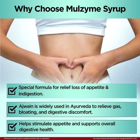 Multani Pharmaceuticals Limited Multani Mulzyme Syrup Useful for Digestive Tonic