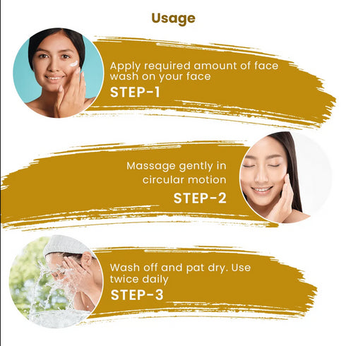 Dhathri Ayurveda Herbal Fairness Turmeric Face Wash