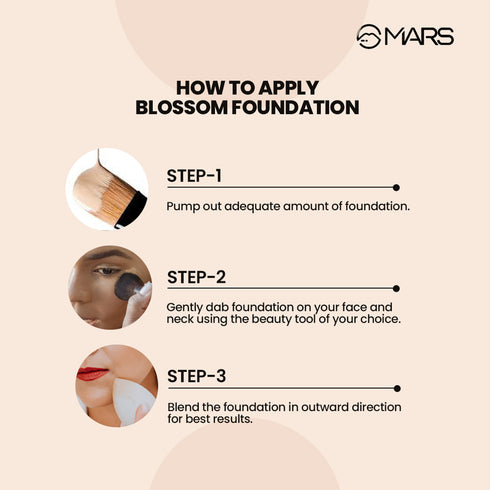 Mars Blossom Foundation | Soft Matte Foundation
