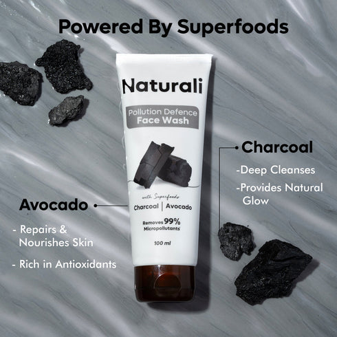 Naturali Pollution Defence Face Wash