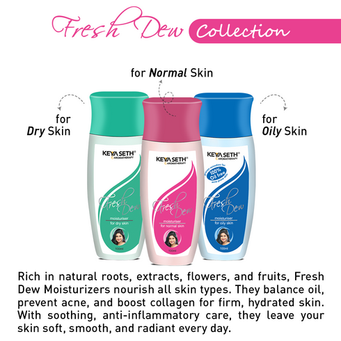 Keya Seth Aromatherapy Fresh Dew Daily Face Moisturizer for Normal Skin Enriched with Essential Oil