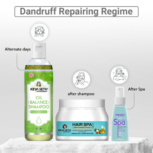Keya Seth Aromatherapy Oily Hair Repair Kit