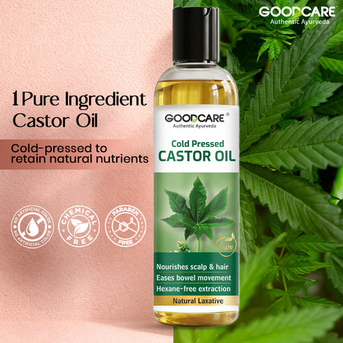 Goodcare Natural Premium Cold Pressed Castor Oil