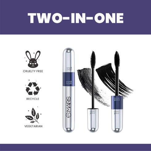 Mars Two-in-One Mascara | Double Trouble