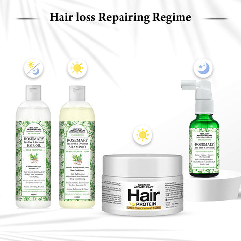Keya Seth Aromatherapy Hair Loss Repair Kit with Thicker & Healthier Hair