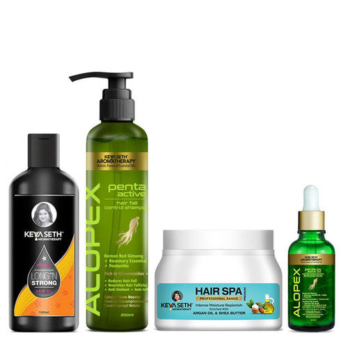 Keya Seth Aromatherapy Hair Loss Repair Kit for Hair Growth & Strength