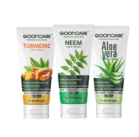Ayurvedic Glow Face wash Trio Pack
