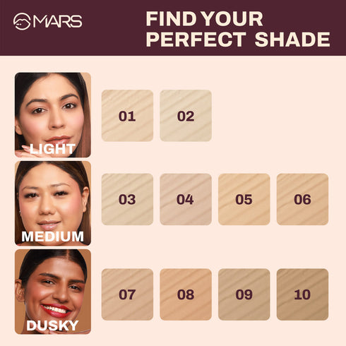 Mars Zero Blend Weightless Foundation