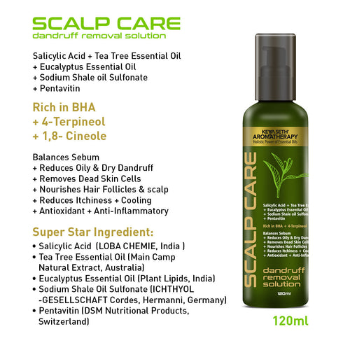 Keya Seth Aromatherapy Hair Fall Treatment Kit For Dandruff