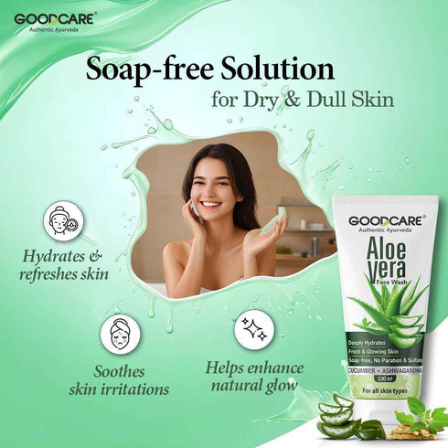 Goodcare Aloe vera Gel & Face wash Combo