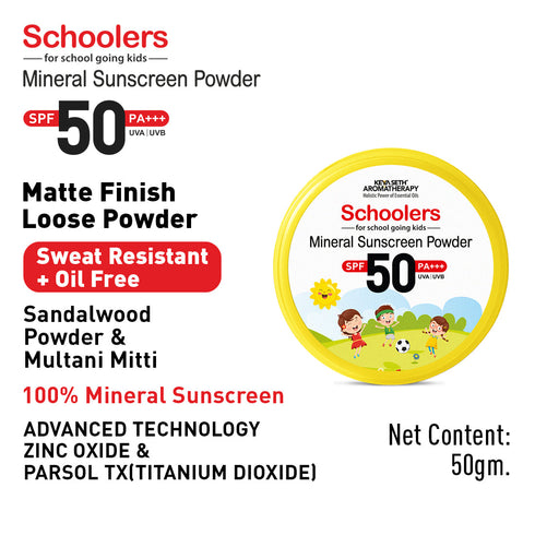 Keya Seth Aromatherapy Schoolers Mineral Kids & Baby Sunscreen Powder SPF 50 PA+++