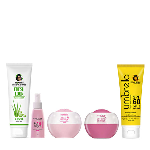 Keya Seth Aromatherapy Fair & Bright Skincare Routine