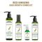Keya Seth Aromatherapy Korean Red Ginseng Hair Growth Combo Kit