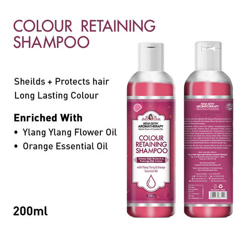 Keya Seth Aromatherapy Shine & Silk Colour Retaining Shampoo