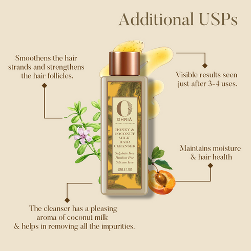 Ohria Ayurveda Honey & Coconut Milk Ohria Ayurveda