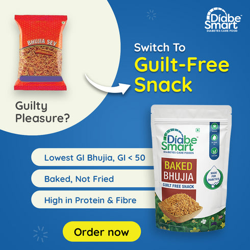 Diabe Smart Baked Bhujia: India's 1st Low GI Bhujia