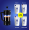 Sleepy Owl Coffee Black French Press & Sampler Pack