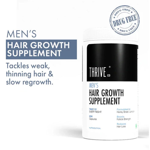 Thriveco Men's Hair Growth Supplement 60N Capsules