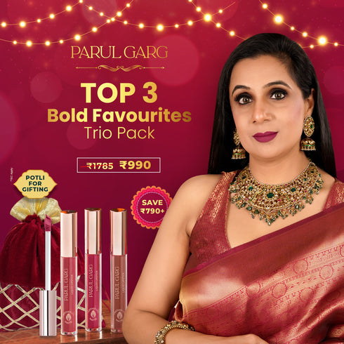 Parul Garg Beauty Parul Gargs Top 3 Bold Favourites Trio Pack