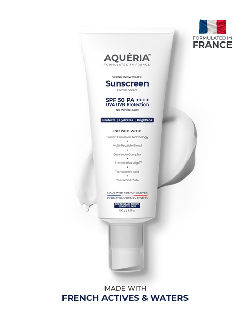 Aqueria Brightening French Sunscreen SPF 50 PA