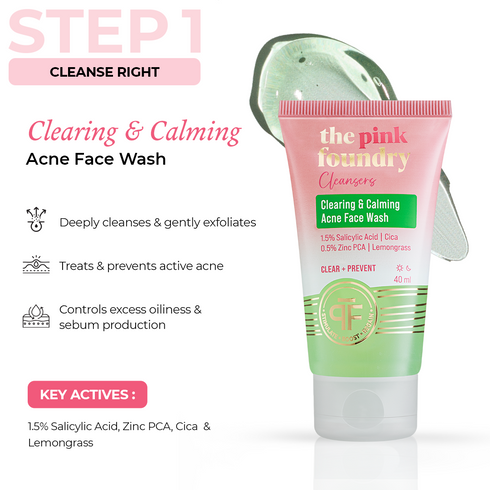 The Pink Foundry SOS Acne Fix Kit