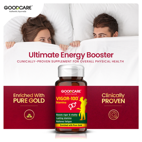 Goodcare Vigor 100 Stamina Capsule For Vitality & Energy